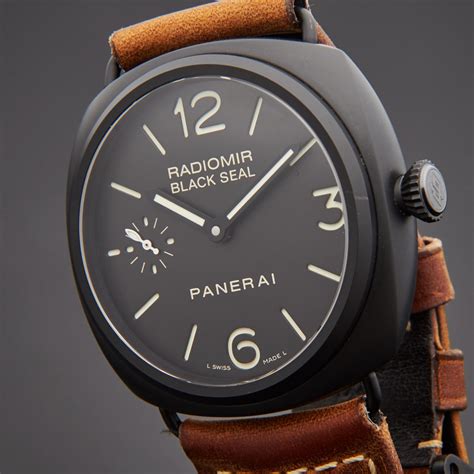 panerai 292 price|Panerai Radiomir Black Seal PAM 00292 .